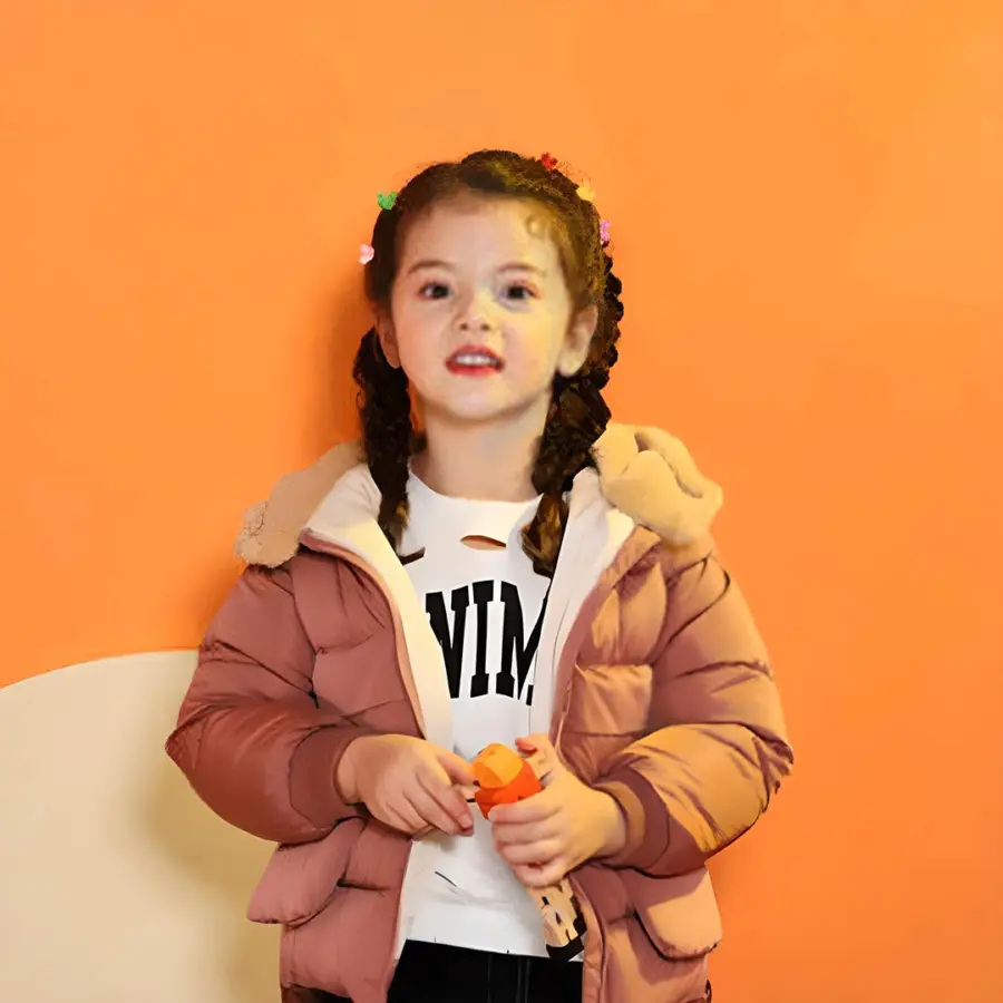 Куртка Best Classic с ушками Коричневая - 110 см (3-4 лет) — 3