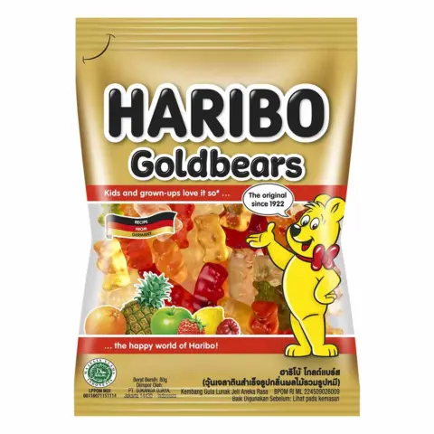 Фото Мармеладки HARIBO Goldbears маленькая