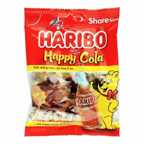 Фото Мармеладки HARIBO Happy-Cola большая