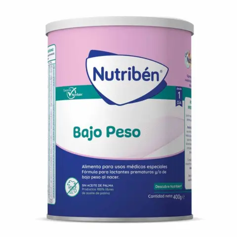 Фото Молочная сухая смесь Nutriben Bajo Peso 400 гр 0+ мес