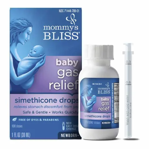 Фото Mommys Bliss Капли симетикон от детских коликов 30 мл