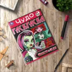 Монстр-леди. Чудо-раскраска — 3