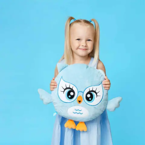 Фото Мягконабивная игрушка Мякиши Сова Эльза