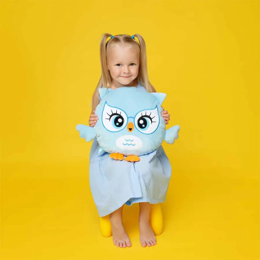 Мягконабивная игрушка Мякиши Сова Эльза — 2