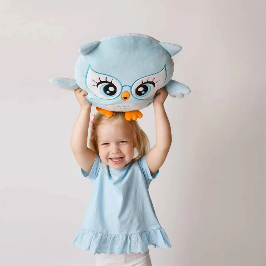 Мягконабивная игрушка Мякиши Сова Эльза — 3