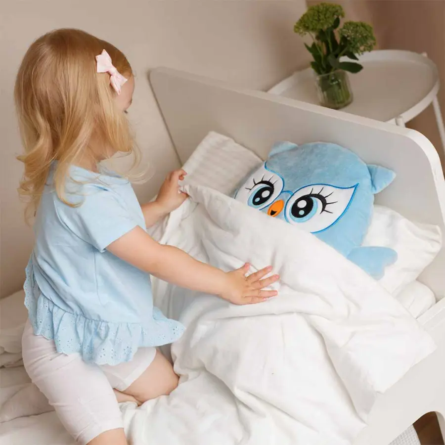 Мягконабивная игрушка Мякиши Сова Эльза — 5