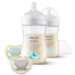 Набор бутылочек Philips Avent Natural Response морские котики 2шт пустышки. 260мл. 0+мес. SCD837/11 — 2