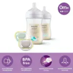 Набор бутылочек Philips Avent Natural Response морские котики 2шт пустышки. 260мл. 0+мес. SCD837/11 — 6