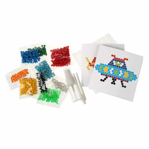 Фото Набор для творчества Роботы и техника Аквамозаика 800 бусин