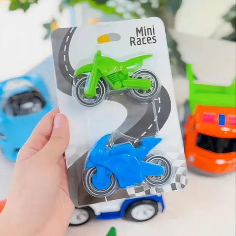 Фото Набор мотоциклов Mini Races 2 шт в ассортименте