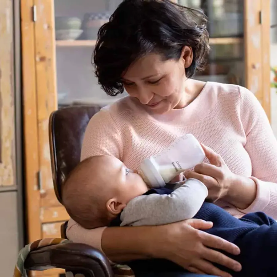 Набор пластиковых бутылочек Philips Avent Natural Response 0+ мес. (+щётка и пустышка) SCD838/11 — 5