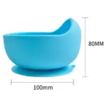 Набор силиконовой посуды: чашка на присоске и ложка — 6