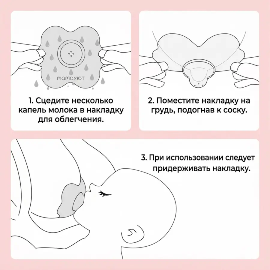 Накладки на соски Momcozy — 2