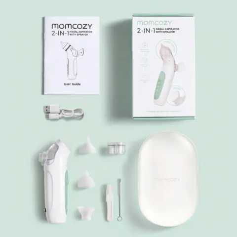 Фото Назальный аспиратор+срей 2в1 Momcozy BN007