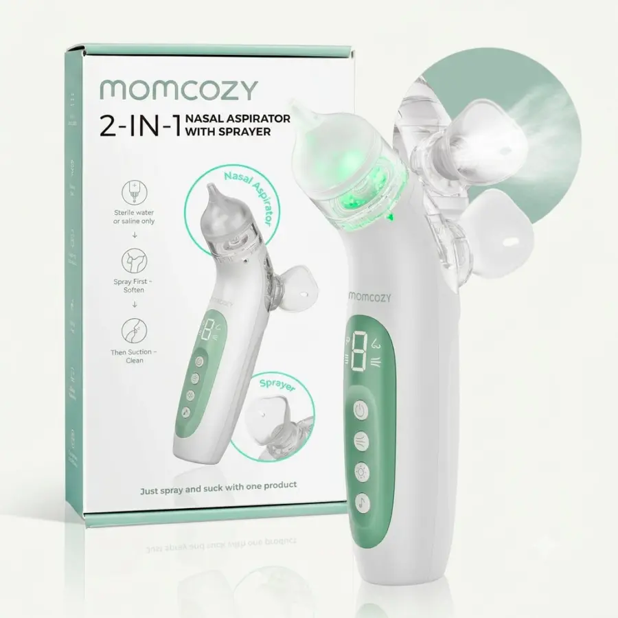 Назальный аспиратор+срей 2в1 Momcozy BN007 — 3