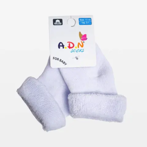 Фото Носки A.D.N Socks Однотонные Белый