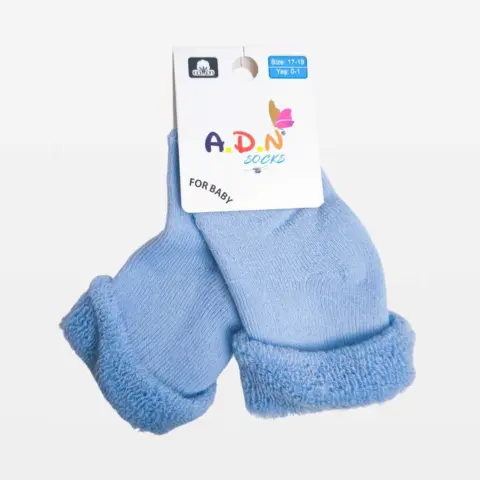 Фото Носки A.D.N Socks Однотонные Голубой