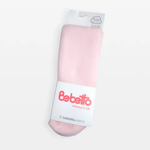 Фото Однотонные колготки Bebetto Светло-розовый