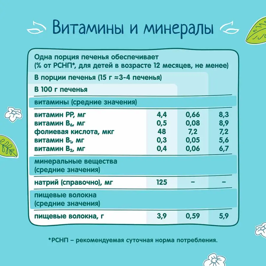 Печенье ФрутоНяня растворимое овсяное 120 гр 12+ мес — 4