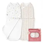Пеленка кокон Momcozy Swaddle wraps 0-3 мес Geometric&Stars