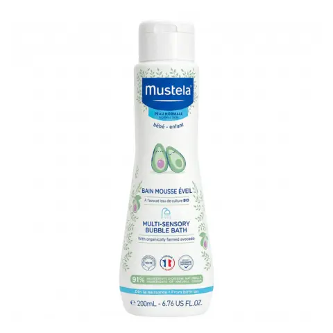 Фото Пена для ванны Mustela Multi - sensory bubble bath 200 мл