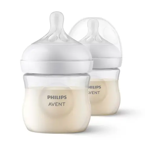 Фото Пластиковая бутылочка Philips Avent Natural Response 125 мл. 0+ мес 2 шт SCY900/02