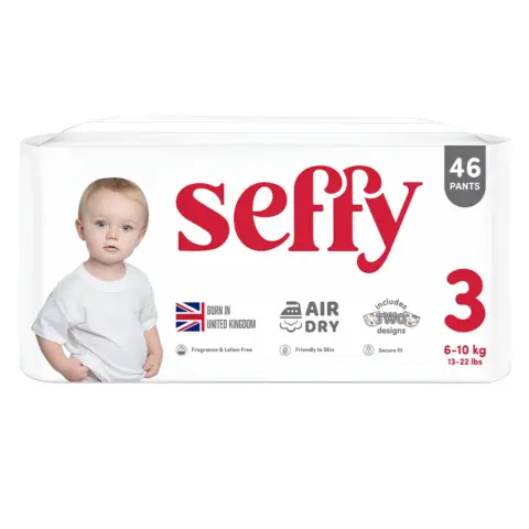 Фото Подгузники-трусики Seffy 3 6-10 кг 46 шт