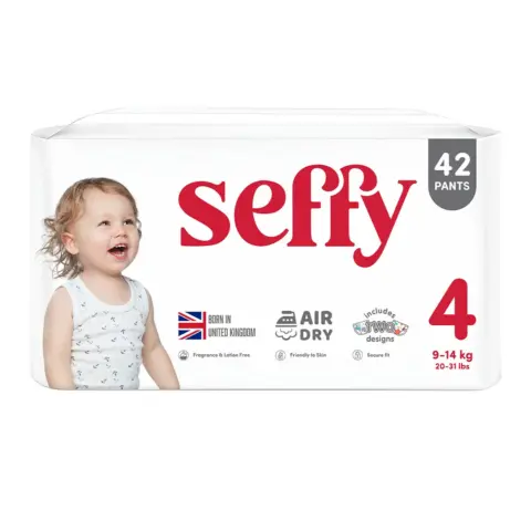 Фото Подгузники-трусики Seffy 4 9-14 кг 42 шт