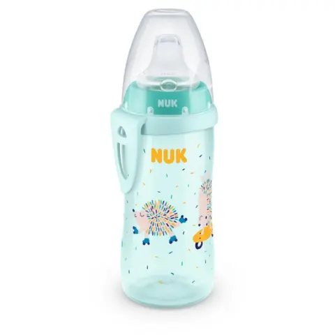 Фото Поильник NUK First Choice Active Cup 300 мл. 12+ мес. Ежик