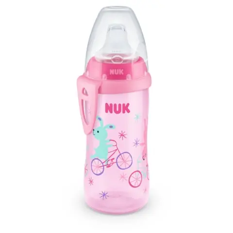 Фото Поильник NUK First Choice Active Cup 300 мл. 12+ мес. Заяц