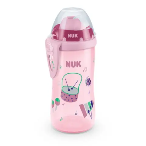 Фото Поильник NUK First Choice Flexi Cup 300 мл. 12+ мес. Барабан