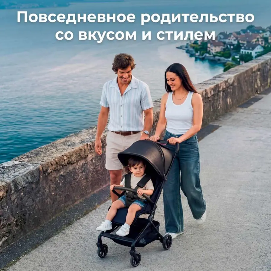 Прогулочная коляска Momcozy ST003 Lightweight Baby Stroller — 5