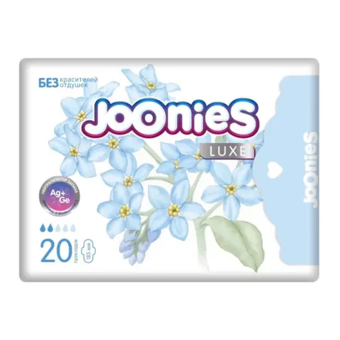 Фото Прокладки Joonies Luxe MINI 2 кап 20 шт