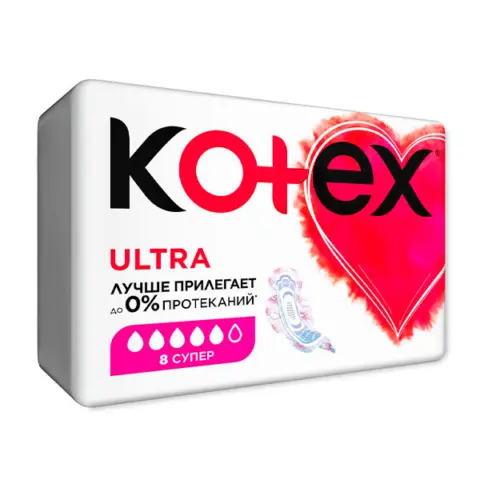 Фото Прокладки Kotex Ultra супер 8 шт