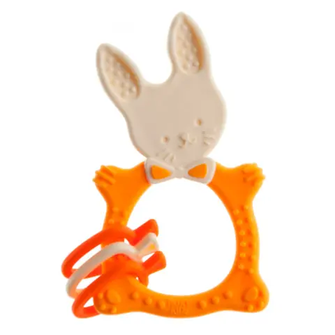 Фото Прорезыватель ROXY-KIDS Bunny teether 3+ мес