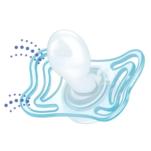 Фото Пустышка Chicco PhysioForma Light 2-6 мес пингвин и горошек 2 шт