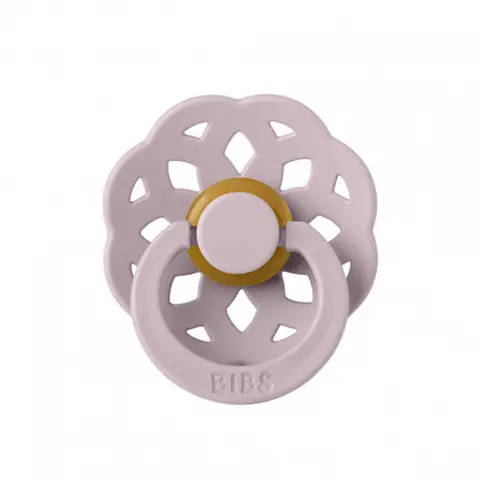 Фото Пустышка латексная BIBS Boheme Dusky Lilac 6+ мес