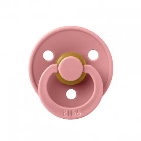 Фото Пустышка латексная BIBS Colour Dusty Pink 6+ мес