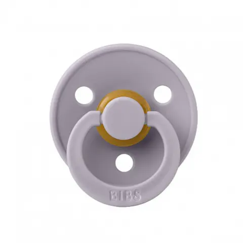 Фото Пустышка латексная BIBS Colour Fossil Grey 6+ мес