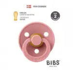 Пустышка латексная BIBS Colour Symmetrical Dusty Pink 6+ мес — 2