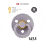 Пустышка латексная BIBS Colour Symmetrical Fossil Grey 6+ мес — 2