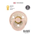 Пустышка латексная BIBS Studio Colour-Jasmine Field-Blush 6+ мес — 2