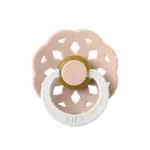 Пустышка латексная ночная BIBS Boheme Glow - Blush 6+ мес