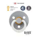 Пустышка латексная ночная BIBS Colour Glow Symmetrical - Cloud 6+ мес