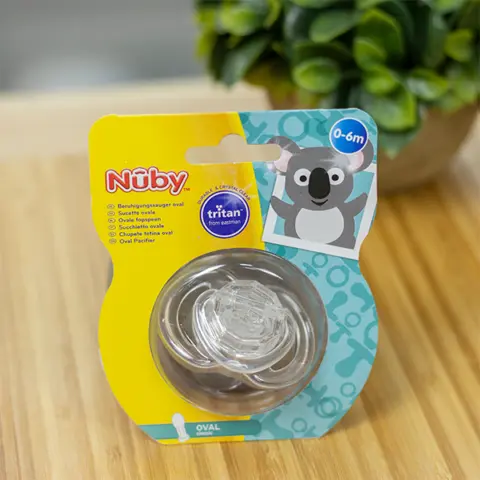 Фото Пустышка Nuby Звезды 0-6 мес.