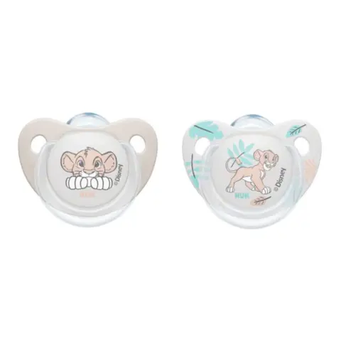 Фото Пустышка NUK Disney baby 6-18 мес 2 шт Lion king