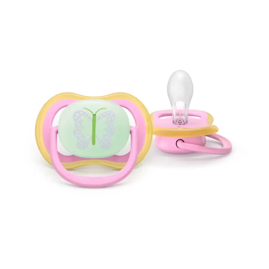 Пустышка Philips Avent Air Nighttime 6-18 мес 2 шт SCFSCF376/29 — 2