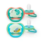 Пустышка Philips Avent Air Nighttime 6-18 мес 2 шт SCFSCF376/28 — 4