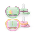 Пустышка Philips Avent Air Nighttime 6-18 мес 2 шт SCFSCF376/29 — 4