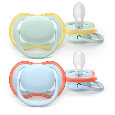 Фото Пустышка Philips Avent Ultra air 0-6 мес 2 шт SCF087/01